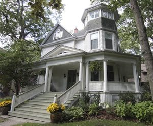 The porch at Pine Crest. PHOTO: Andrew Hudson